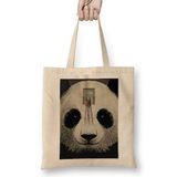 Humuts Panda Window Cleaner Bez Kadın Günlük Çanta