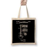 Humuts Patent 1955 Gibson Les Paul Guitar Unisex Bez Çanta