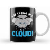 Humuts Porselen Beyaz Cute Funny For Crying Out Cloud Pun Meteorology Kupa Bardak