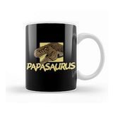 Humuts Porselen Beyaz Funny Papasaurus Rex T Rex Father S Day Dinosaur Kupa Bardak