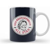 Humuts Porselen Beyaz Kris Kristofferson Converse All Star Icon Kupa Bardak