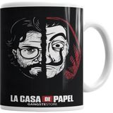 Humuts Porselen Beyaz La Casa De Papel 002 Kupa Bardak