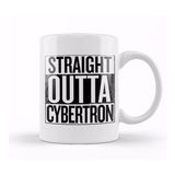 Humuts Porselen Beyaz Straight Outta Cybertron Transformers Kupa Bardak