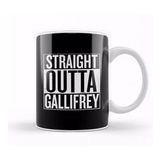 Humuts Porselen Beyaz Straight Outta Gallifrey Doctor Who White Kupa Bardak
