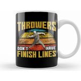 Humuts Porselen Beyaz Throwers Dont Have Finish Lines Funny Javelin Kupa Bardak