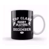 Humuts Porselen Beyaz Top Class Rugby Players Are Born In December Kupa Bardak