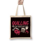 Humuts Quilling Enthusiast Paper Filigree Crafting Hobby Art Artist Bez Kadın Günlük Çanta