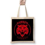 Humuts Red Tiger Hawkins High School Stranger Things Bez Uzun Saplı Açık Bej Rengi Çanta