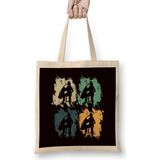 Humuts Retro Girl Cellist Cello Player Vintage Orchestra Musician Bez Çanta