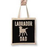 Humuts Retro Labrador Dad Gift Dog Daddy Golden Black Lab Father 01 Bez Çanta