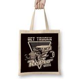 Humuts Retro Muscle Cars Hot Rod American Classic Old Automobile Bez Çanta