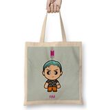 Humuts Rm Bts Leader Minime Version Bez Uzun Saplı Açık Bej Rengi Çanta