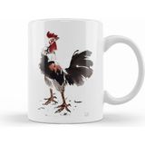 Humuts Rooster Stare Horoz Kupa Bardak