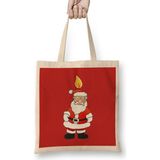 Humuts Santa Claus Bez Uzun Saplı Açık Bej Rengi Çanta
