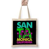 Humuts Santa Monica Bright Palm Trees Bez Uzun Saplı Açık Bej Rengi Çanta