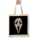 Humuts Scream Ghost Face Bats Bez Kadın Günlük Çanta