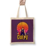 Humuts Seth Curry Vintage Art Legend Basketball Gift Bez Uzun Saplı Açık Bej Rengi Çanta