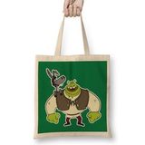 Humuts Shrek Raised Hands Pocket Shrek Bez Uzun Saplı Açık Bej Rengi Çanta