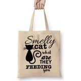 Humuts Smelly Cat Kedi Bez Kadın Günlük Çanta