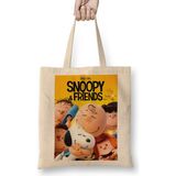 Humuts Snoopy And Friends Bez Kadın Günlük Çanta