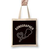 Humuts Sonographer Ultrasound Sonography Echography Hospital Doctor Bez Kadın Günlük Çanta