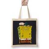 Humuts Spongebob Süngerbob 02 Bez Kadın Günlük Çanta