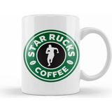 Humuts Starbucks Starrucks Coffee Rugby Running Logo Kupa
