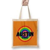 Humuts Steve Austin - Vintage Retro Rainbow Style Warriors Design Wrestlers-Gift Bez Kadın Günlük Çanta