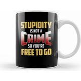 Humuts Stupidity is Not A Crime, So You're Free To Go Kupa