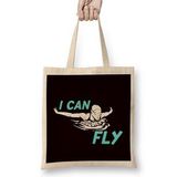 Humuts Swim Fly Swimmer Girl Swimming Indoor Pool Instructor Coach Bez Çanta