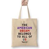Humuts The American Dream Belongs To All Of Us Kamala Harris Bez Kadın Günlük Çanta