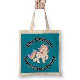 Humuts The Unicorn Appreciation Society Bez Uzun Saplı Açık Bej Rengi Çanta