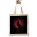 Humuts Thor Mjolnir Valknut Vikings Runes Viking Gods Tee 01 Bez Kadın Günlük Çanta