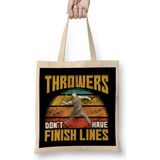 Humuts Throwers Dont Have Finish Lines Funny Javelin Bez Kadın Günlük Çanta