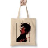 Humuts Tokyo Ghoul 05 Bez Uzun Saplı Açık Bej Rengi Çanta