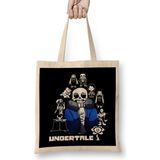 Humuts Undertale Friends Toby Fox Bez Kadın Günlük Çanta