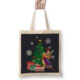 Humuts Vega Around The Christmas Tree Street Fighter Uzun Saplı Bez Çanta