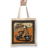 Humuts Vespa Classic Cute Vespa Lover Bez Çanta