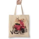 Humuts Vespa Classic Life Is A Journey Vespa Lover Bez Çanta