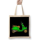 Humuts Vespa Journey Life Is A Journey Enjoy The Ride Bez Çanta