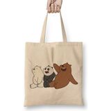 Humuts We Bare Bears 016 Bez Kadın Günlük Çanta