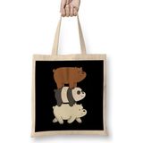 Humuts We Bare Bears 019 Bez Kadın Günlük Çanta