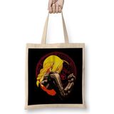Humuts Yellow Hair Alchemist Metal Bez Uzun Saplı Açık Bej Rengi Çanta