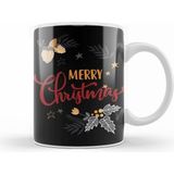 Humuts Yılbaşı Yeni Yıl Konseptli Merry Christmas 024 Kupa