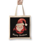 Humuts Yılbaşı Yeni Yıl Konseptli Merry Christmas Santa Bez Kadın Günlük Çanta