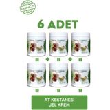 Hunca At Kestanesi Jeli, Kas ve Eklem Masaj Kremi 500 ml ( 6 Adet x 500 ml )