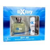 Hunca Care Extory Cobalt EDT 100 ml Erkek Parfüm + 150 ml Sprey Deodorant