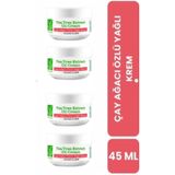 Huncalife ÇAY AĞACI ÖZLÜ YAĞLI KREM 4LÜ AVANTAJ PAKET