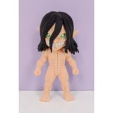 Hunga Attack On Titan - Eren Titan - Yün Örgü Görünümlü Figür