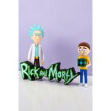 Hunga Rick And Morty Figür ve Logo Seti